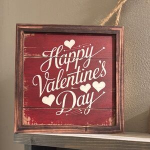 Red Valentine's Day Wall Art
